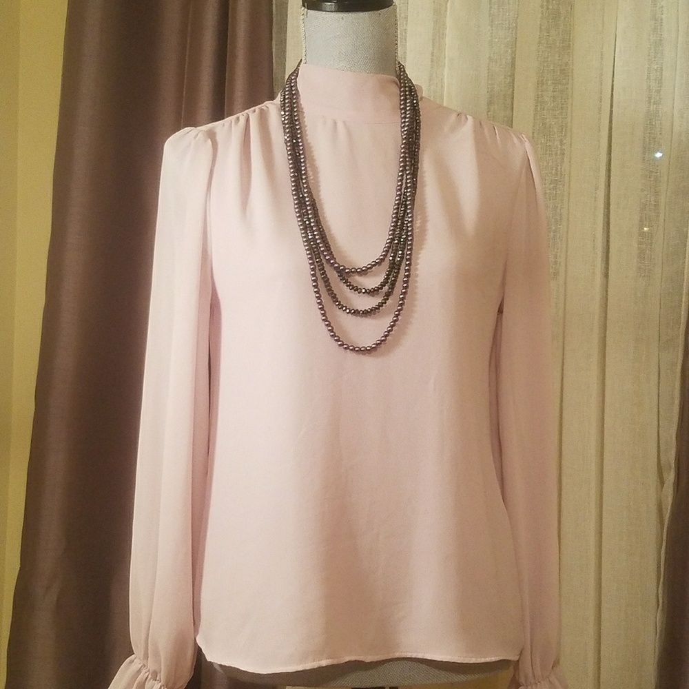 CLOSET SALE NYC&CO Eva Mendes Pastel Purple Blouse